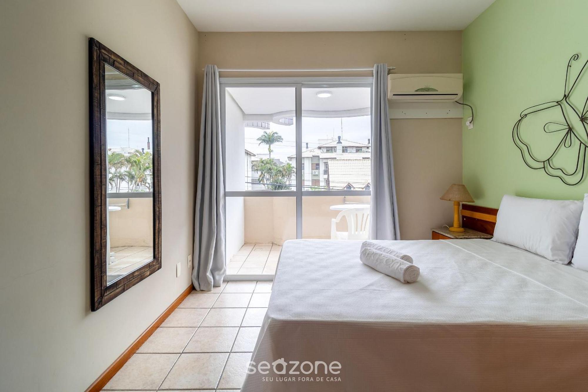 Apto C/ Varanda Em Condominio Pe Na Areia Iho127 Florianópolis Kültér fotó